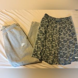 Mens Nike Sweat Pants Large